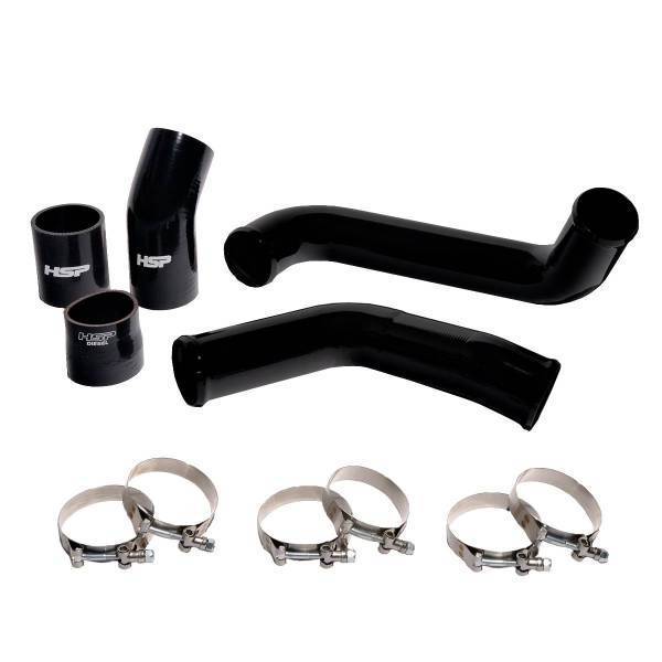 HSP Diesel - HSP Diesel 2020-2024 Chevrolet/GMC L5P Hot Side Tube-Silk Satin Black - HSP-D-600-2-HSP-SB