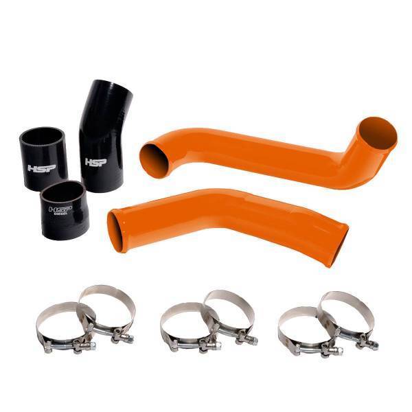 HSP Diesel - HSP Diesel 2020-2024 Chevrolet/GMC L5P Hot Side Tube-M&M Orange - HSP-D-600-2-HSP-O