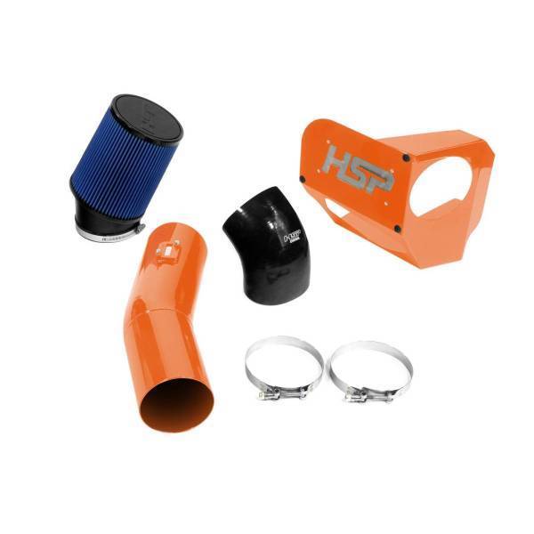 HSP Diesel - HSP Diesel Cold Air Intake For 2020-2022 Ford Powerstroke F250/350 6.7L-M&M Orange - HSP-P-402-3-HSP-O