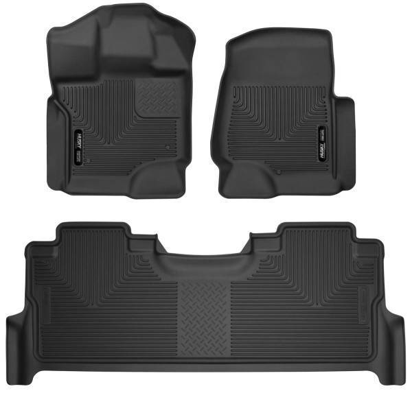 Husky Liners - Husky Liners X-act Contour - Front & 2nd Seat Floor Liners - 53388