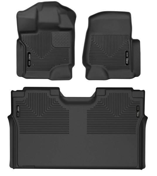 Husky Liners - Husky Liners X-act Contour - Front & 2nd Seat Floor Liners - 53498