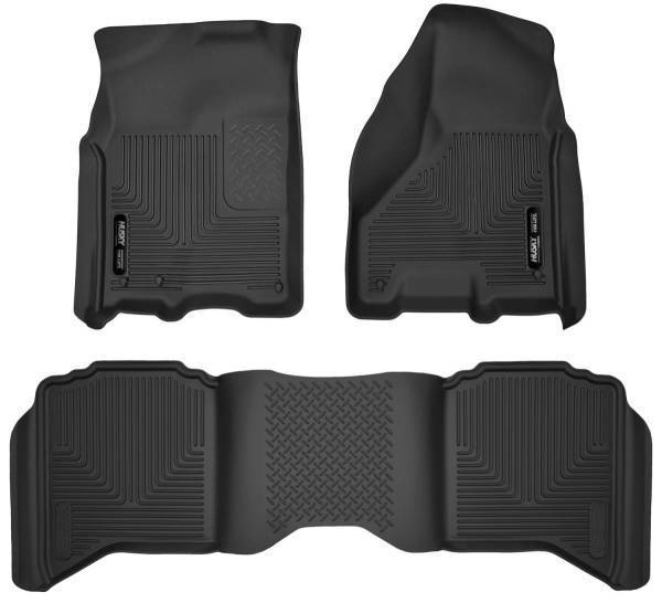 Husky Liners - Husky Liners X-act Contour - Front & 2nd Seat Floor Liners - 53608