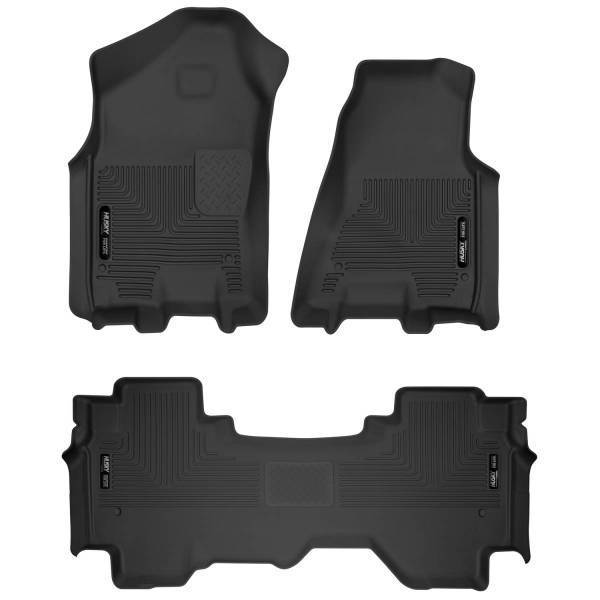 Husky Liners - Husky Liners X-act Contour - Front & 2nd Seat Floor Liners - 53698