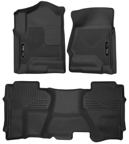 Husky Liners - Husky Liners X-act Contour - Front & 2nd Seat Floor Liners - 53918
