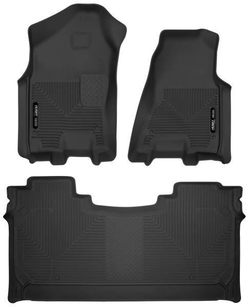 Husky Liners - Husky Liners X-act Contour - Front & 2nd Seat Floor Liners - 54608