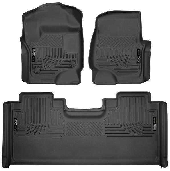 Husky Liners - Husky Liners Weatherbeater - Front & 2nd Seat Floor Liners - 94071