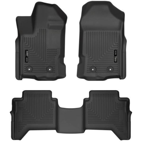 Husky Liners - Husky Liners Weatherbeater - Front & 2nd Seat Floor Liners - 94101