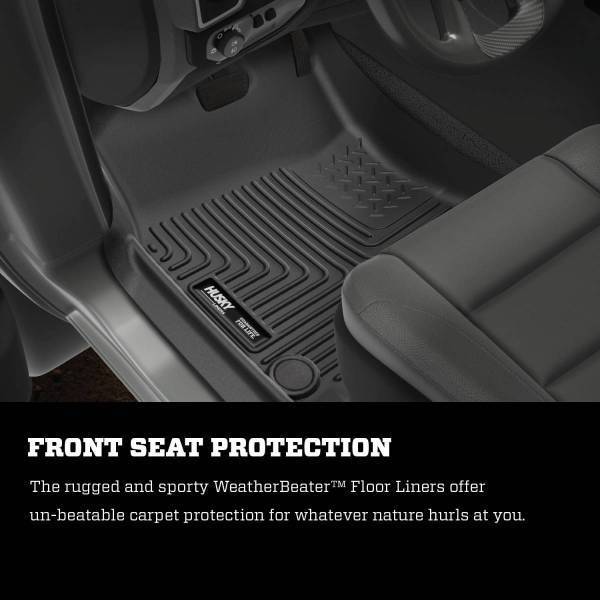 Husky Liners - Husky Liners Weatherbeater - Front & 2nd Seat Floor Liners - 94131