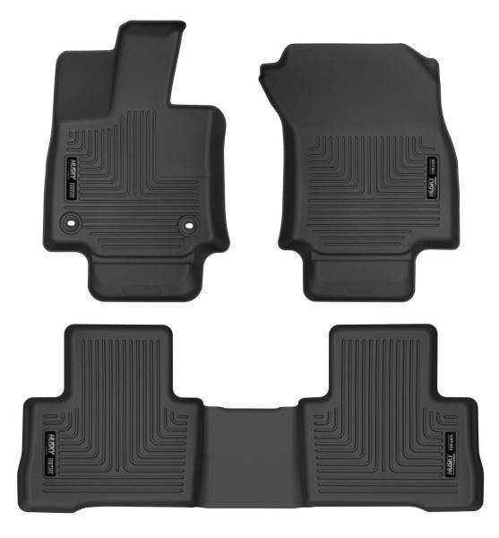 Husky Liners - Husky Liners Weatherbeater - Front & 2nd Seat Floor Liners (Footwell Coverage) - 95511