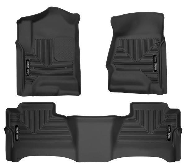 Husky Liners - Husky Liners Weatherbeater - Front & 2nd Seat Floor Liners (Footwell Coverage) - 98231