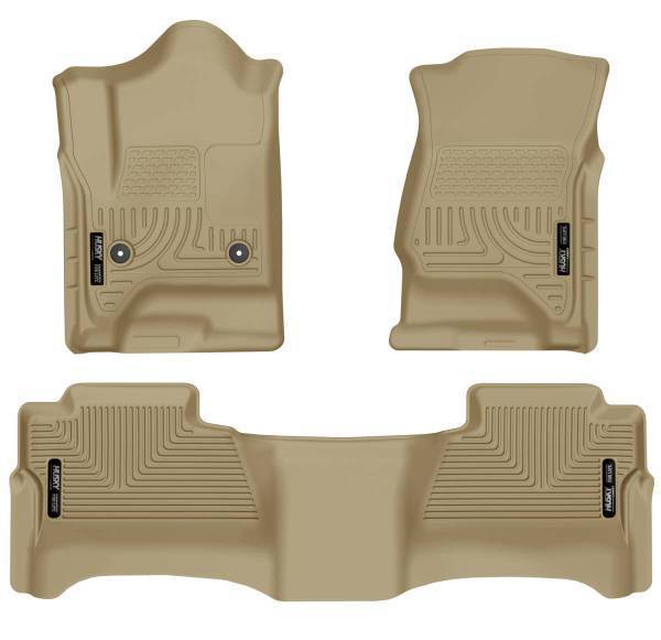 Husky Liners - Husky Liners Weatherbeater - Front & 2nd Seat Floor Liners (Footwell Coverage) - 98233