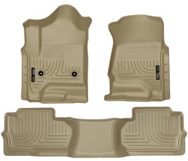 Husky Liners - Husky Liners Weatherbeater - Front & 2nd Seat Floor Liners (Footwell Coverage) - 98243