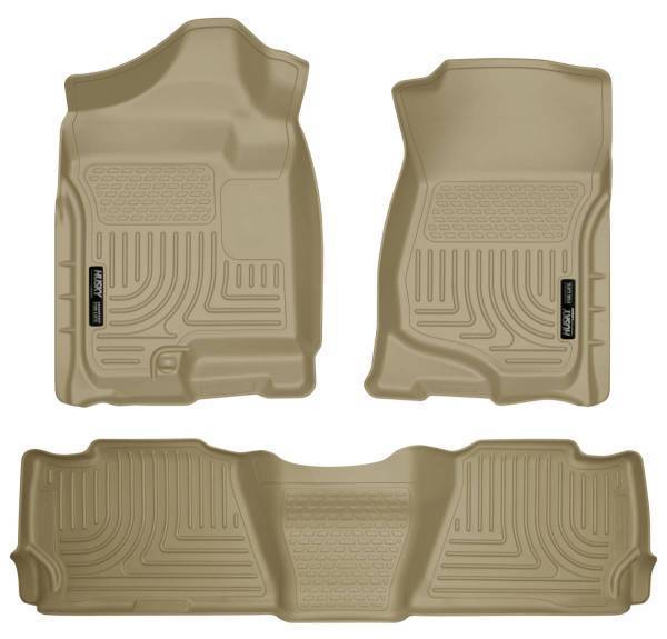 Husky Liners - Husky Liners Weatherbeater - Front & 2nd Seat Floor Liners - 98253