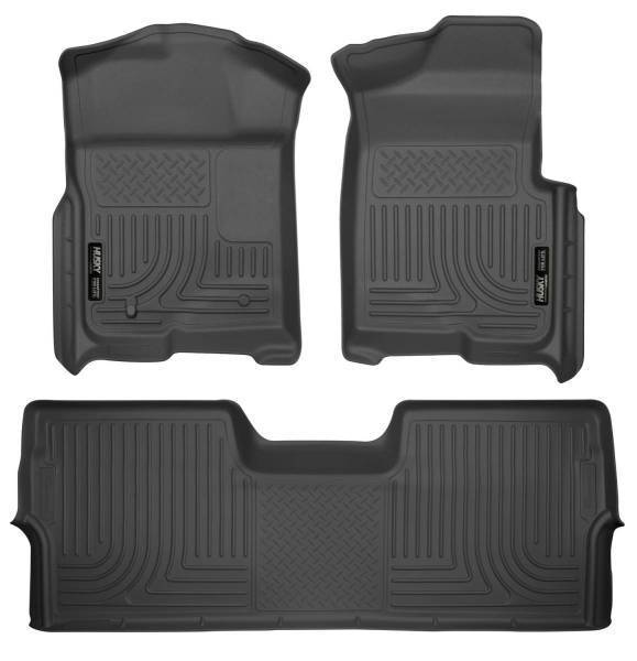 Husky Liners - Husky Liners Weatherbeater - Front & 2nd Seat Floor Liners (Footwell Coverage) - 98331