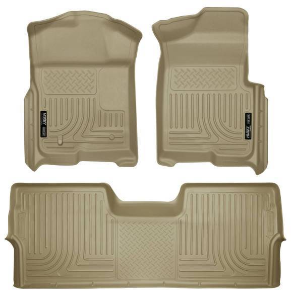 Husky Liners - Husky Liners Weatherbeater - Front & 2nd Seat Floor Liners (Footwell Coverage) - 98333