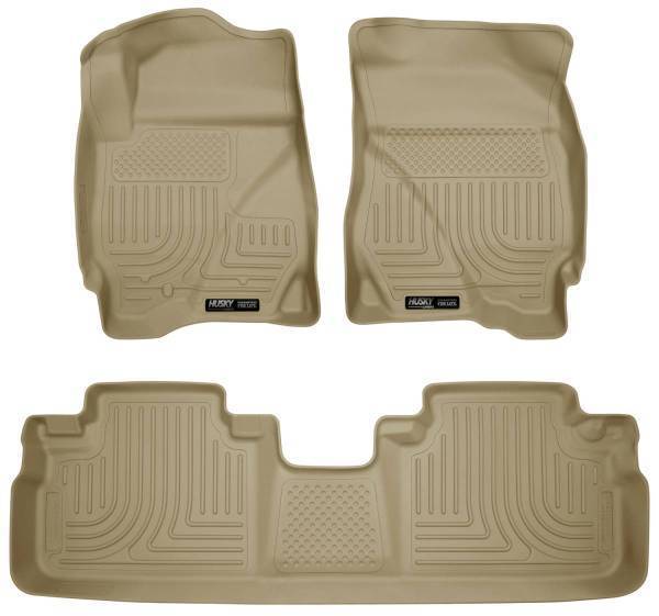 Husky Liners - Husky Liners Weatherbeater - Front & 2nd Seat Floor Liners - 98353