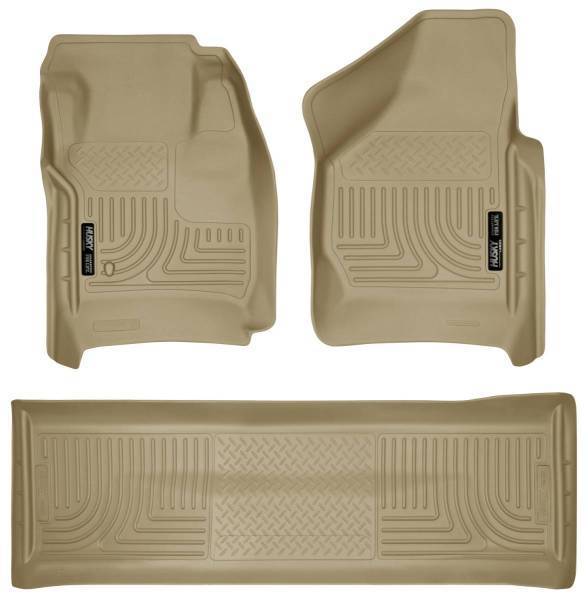 Husky Liners - Husky Liners Weatherbeater - Front & 2nd Seat Floor Liners (Footwell Coverage) - 98383