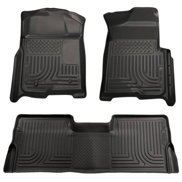 Husky Liners - Husky Liners Weatherbeater - Front & 2nd Seat Floor Liners (Footwell Coverage) - 98391