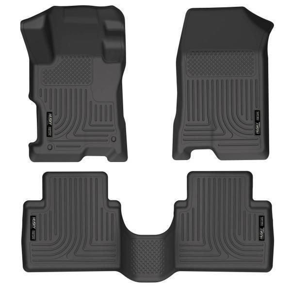 Husky Liners - Husky Liners Weatherbeater - Front & 2nd Seat Floor Liners - 98401