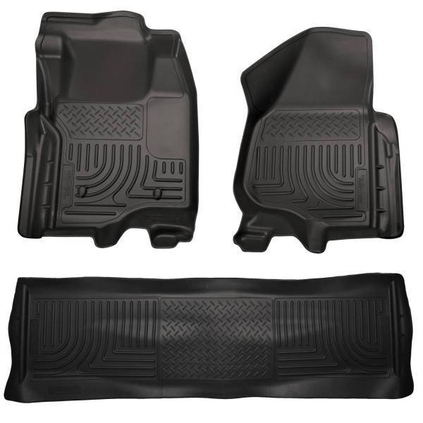 Husky Liners - Husky Liners Weatherbeater - Front & 2nd Seat Floor Liners (Footwell Coverage) - 98711