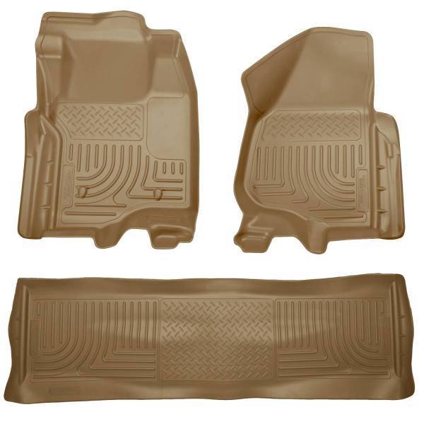 Husky Liners - Husky Liners Weatherbeater - Front & 2nd Seat Floor Liners (Footwell Coverage) - 98713