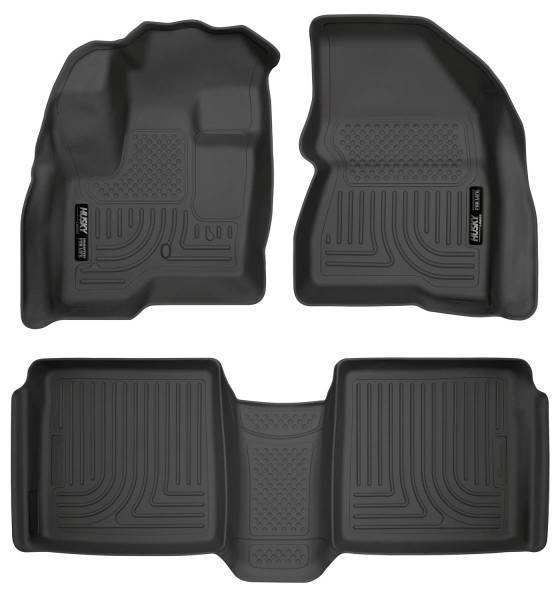 Husky Liners - Husky Liners Weatherbeater - Front & 2nd Seat Floor Liners - 98741