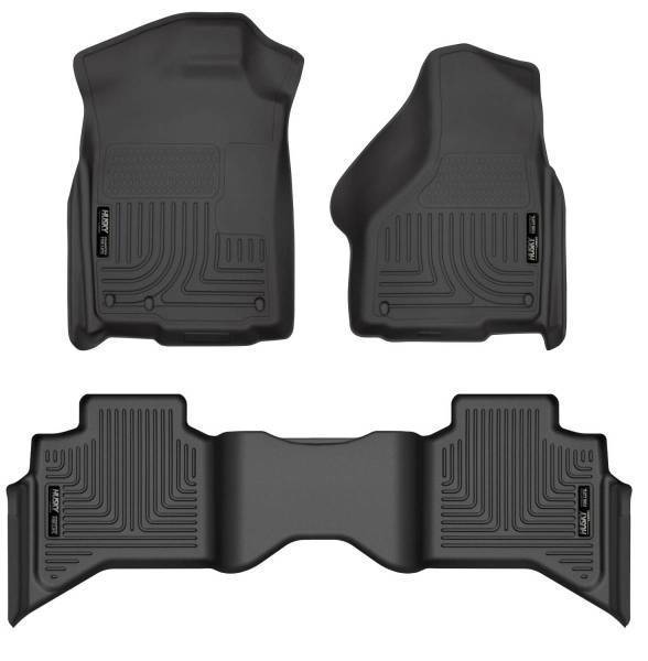 Husky Liners - Husky Liners Weatherbeater - Front & 2nd Seat Floor Liners - 99011