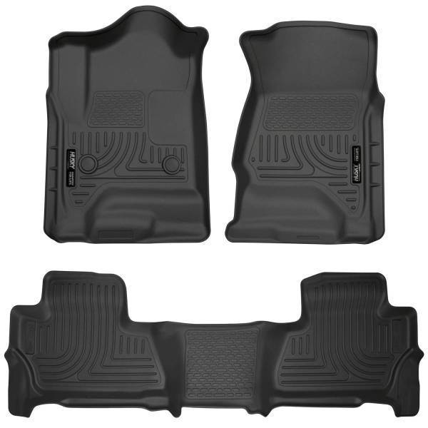 Husky Liners - Husky Liners Weatherbeater - Front & 2nd Seat Floor Liners - 99201
