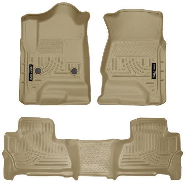Husky Liners - Husky Liners Weatherbeater - Front & 2nd Seat Floor Liners - 99203