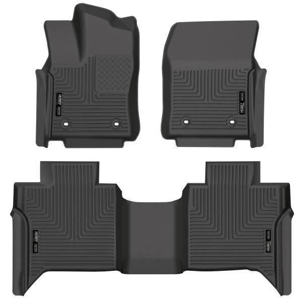 Husky Liners - Husky Liners Weatherbeater - Front & 2nd Seat Floor Liners - 99481