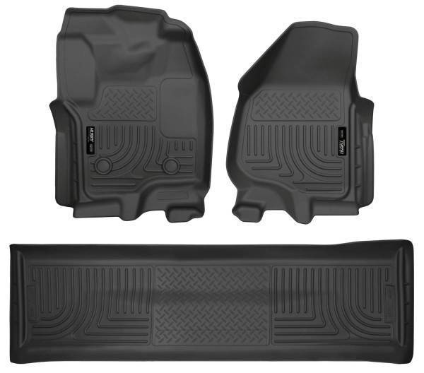 Husky Liners - Husky Liners Weatherbeater - Front & 2nd Seat Floor Liners (Footwell Coverage) - 99711