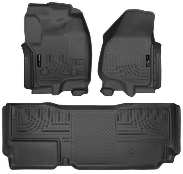 Husky Liners - Husky Liners Weatherbeater - Front & 2nd Seat Floor Liners (Footwell Coverage) - 99721