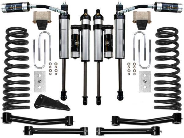 ICON Vehicle Dynamics - ICON Vehicle Dynamics 03-08 RAM 2500/3500 4WD 4.5" STAGE 3 SUSPENSION SYSTEM - K214502T