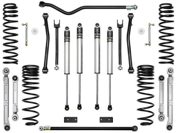 ICON Vehicle Dynamics - ICON Vehicle Dynamics 20-UP JEEP GLADIATOR 2.5" STAGE 5 SUSPENSION SYSTEM (BILLET) - K22105