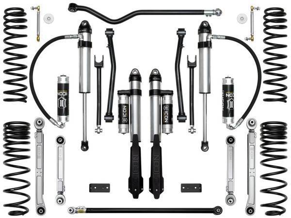 ICON Vehicle Dynamics - ICON Vehicle Dynamics 20-UP JEEP GLADIATOR 2.5" STAGE 7 SUSPENSION SYSTEM (BILLET) - K22107