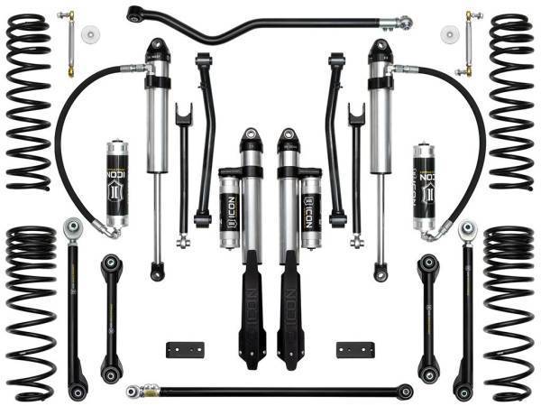 ICON Vehicle Dynamics - ICON Vehicle Dynamics 20-UP JEEP GLADIATOR 2.5" STAGE 7 SUSPENSION SYSTEM (TUBULAR) - K22107T