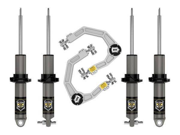 ICON Vehicle Dynamics - ICON Vehicle Dynamics 21-23 BRONCO HOSS 1.0 PKG 1.375-3" LIFT STAGE 2 SUSPENSION SYSTEM BILLET - K40002