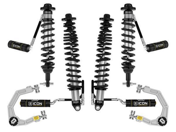 ICON Vehicle Dynamics - ICON Vehicle Dynamics 21-23 BRONCO NON-SASQUATCH 3-4" LIFT STAGE 4 SUSPENSION SYSTEM BILLET - K40004