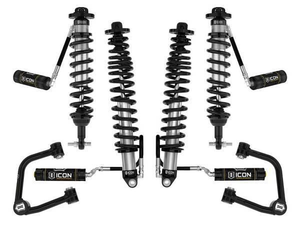 ICON Vehicle Dynamics - ICON Vehicle Dynamics 21-23 BRONCO NON-SASQUATCH 3-4" LIFT STAGE 4 SUSPENSION SYSTEM TUBULAR - K40004T