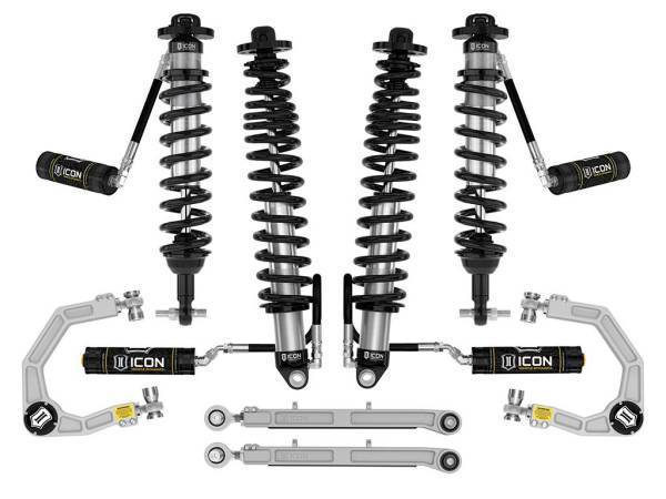 ICON Vehicle Dynamics - ICON Vehicle Dynamics 21-23 BRONCO NON-SASQ 3-4" LIFT STAGE 5 SUSPENSION SYSTEM BILLET HEAVY RATE - K40005X