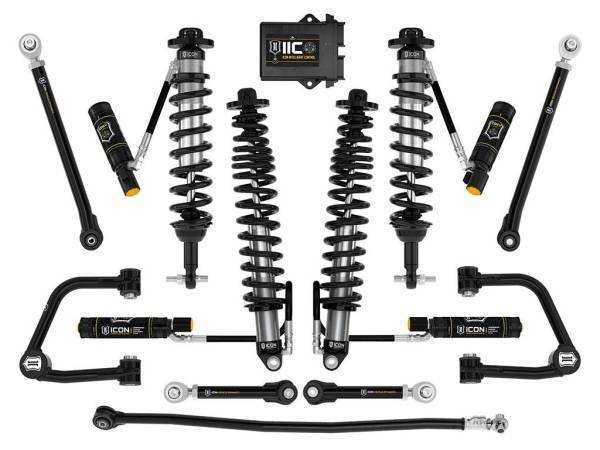 ICON Vehicle Dynamics - ICON Vehicle Dynamics 21-23 BRONCO NON-SASQUATCH 3-4" LIFT STAGE 8 SUSPENSION SYSTEM TUBULAR - K40008T