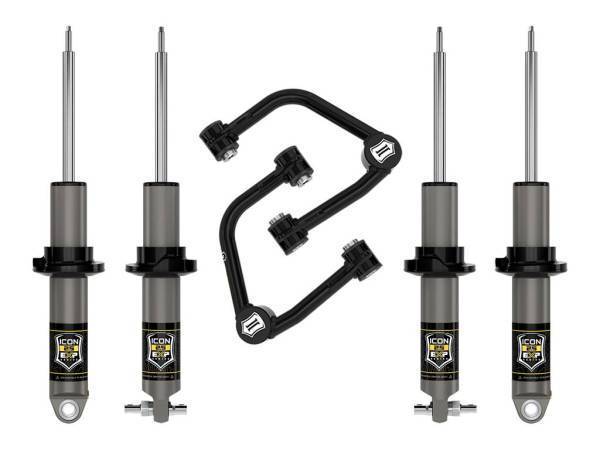 ICON Vehicle Dynamics - ICON Vehicle Dynamics 21-23 BRONCO HOSS 2.0 PKG 0-2" LIFT STAGE 2 SUSPENSION SYSTEM TUBULAR - K40012T