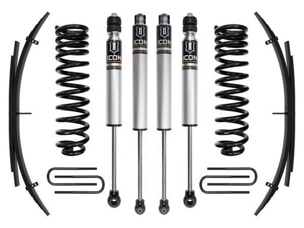 ICON Vehicle Dynamics - ICON Vehicle Dynamics 11-16 FORD F250/F350 2.5" STAGE 1 SUSPENSION SYSTEM W EXPANSION PACK - K62581