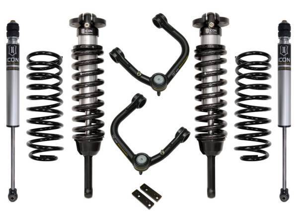 ICON Vehicle Dynamics - ICON Vehicle Dynamics 03-09 4RUNNER/FJ 0-3.5" STAGE 2 SUSPENSION SYSTEM W TUBULAR UCA - K53052T