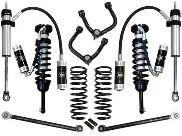 ICON Vehicle Dynamics - ICON Vehicle Dynamics 03-09 4RUNNER/FJ 0-3.5" STAGE 5 SUSPENSION SYSTEM W TUBULAR UCA - K53055T