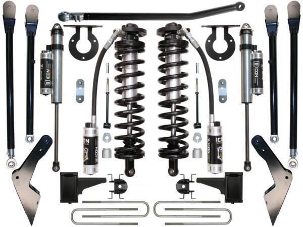 ICON Vehicle Dynamics - ICON Vehicle Dynamics 05-07 FORD F-250/F-350 4-5.5" STAGE 4 COILOVER CONVERSION SYSTEM - K63114