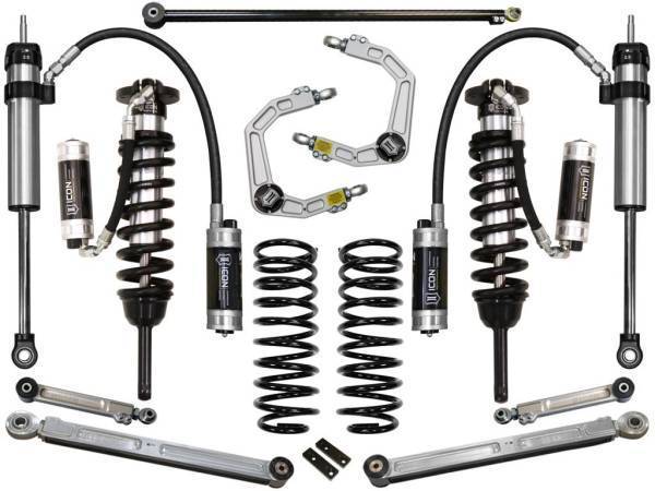 ICON Vehicle Dynamics - ICON Vehicle Dynamics 03-09 4RUNNER/FJ 0-3.5" STAGE 7 SUSPENSION SYSTEM W BILLET UCA - K53057