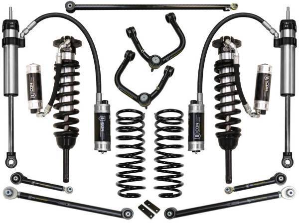 ICON Vehicle Dynamics - ICON Vehicle Dynamics 03-09 4RUNNER/FJ 0-3.5" STAGE 7 SUSPENSION SYSTEM W TUBULAR UCA - K53057T