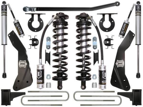 ICON Vehicle Dynamics - ICON Vehicle Dynamics 11-16 FORD F-250/F-350 4-5.5" STAGE 1 COILOVER CONVERSION SYSTEM - K63131