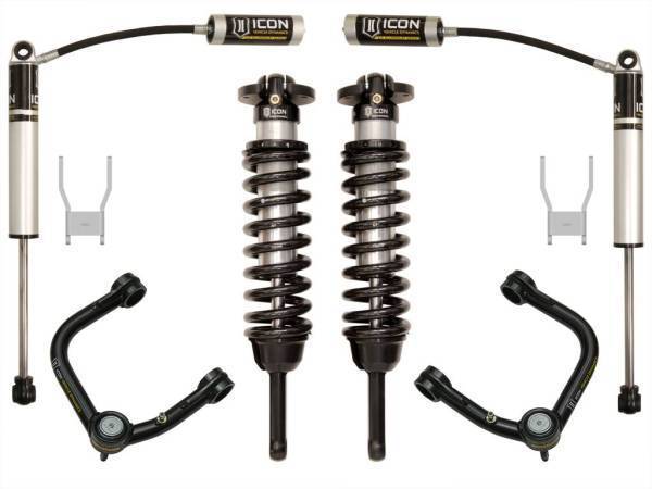 ICON Vehicle Dynamics - ICON Vehicle Dynamics 12-15 HILUX 0-3" STAGE 3 SUSPENSION SYSTEM W TUBULAR UCA - K53143T